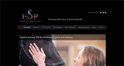 Desktop Screenshot of equuspiritpartnership.com